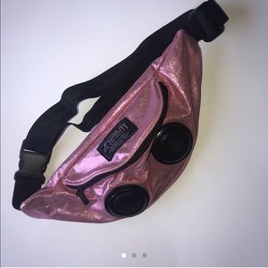 Pink shimmer fanny pack/waist bag